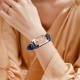 thumbnail image 4 of HBFAGFB Women's Watch Quartz Leather Strap Rectangular Colored Digital Watch Cute Dress F, 4 of 4