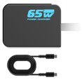 thumbnail image 1 of Cargador rápido de 65 W compatible con Nintendo Switch 2 y el adaptador de corriente de Switch OLED, 1 of 8