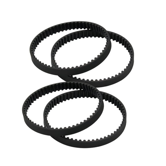150621 Vacuum Cleaner Rubber Belt for Shark Navigator Lift-Away Pro Vacuum Cleaner NV350 NV351 NV352 NV355 NV356 NV357 (4/Pack