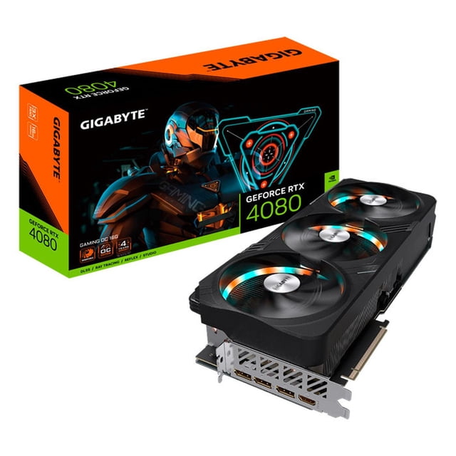 Tarjeta de Video GIGABYTE GeForce RTX 4080 GAMING OC 16GB GDDR6X GV-N4080GAMING OC-16GD