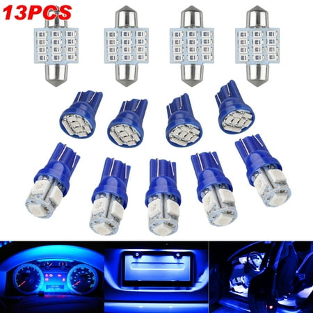 EEEKit LED Lights Error Free 31mm(1.22inch) Blue Led Bulbs Extremely Bright Chipset for Car Interior Dome Map Trunk Door Courtesy License Plate Lights Ice