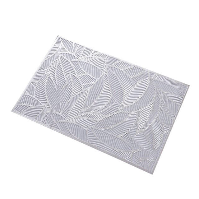 Table Mat Rectangular Hollow Placemat Heat Resistant cup mat Tableware Coaster Mug Pad Simple Tableware Decorations