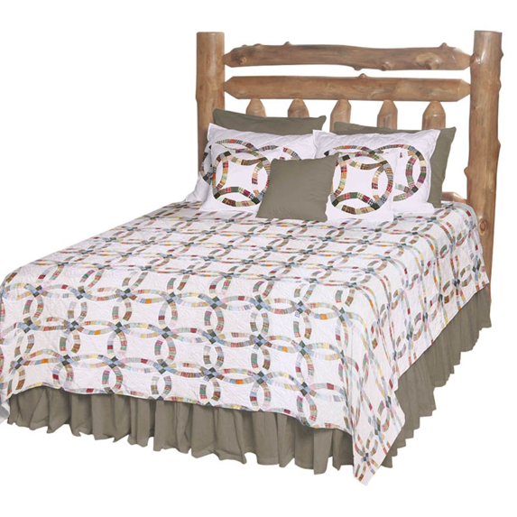 Patch Magic Country Wedding Ring Quilt Twin 65"X 85"