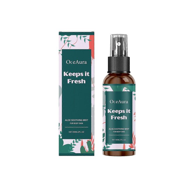 Post-hair removal soothing spray gently soothes and smoothes body skin hair removal and tender care spray 60ml