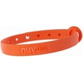 thumbnail image 1 of Collar para gato Nuvuq con cierre de seguridad, suave, liviano, naranja, 17,5-26 cm, 1 of 7