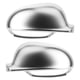 thumbnail image 5 of Par de carcasas protectoras para espejo retrovisor cromado mate Compatible con MK5/Variant MK5, 5 of 14