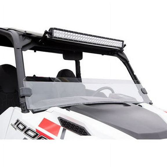 Removable Half Windshield Clear - Scratch Resistant for Polaris GENERAL 1000 EPS 2016-2019