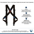 thumbnail image 4 of Perry Suspenders  1.5 Inch Elastic Outback Side Clip Ubee Trucker Suspenders (Men), 4 of 4