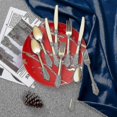 thumbnail image 5 of 300pcs Gold Plastic Silverware Dinnerware Flatware- Heavyweight Gold Plastic Cutlery Set, 100 Gold Forks, 100 Gold Spoons, 100 Gold Knives, Gold Utens, 5 of 5