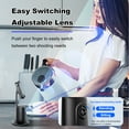 thumbnail image 3 of TFixol 360° Smart Tracking Gimbal with Type-C Charging, 5H Battery Life, Black ABS Design, Compatible with 40-80mm Phones, 3 of 6