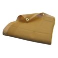 thumbnail image 2 of 12x14 Beige Mesh Tarp - Heavy Duty Sun Shade Net for Patio, Garden, Construction - 80% UV Block - Grommeted Canopy Cover, 2 of 2