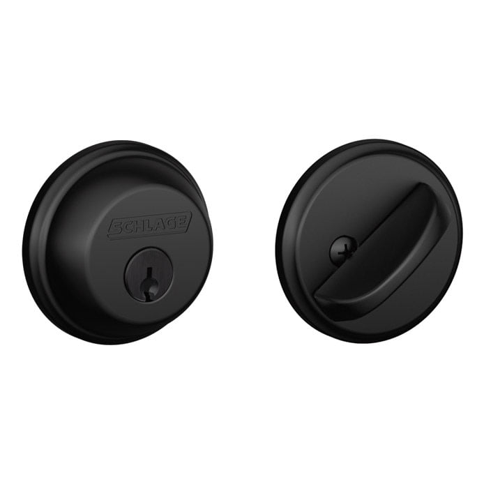 Schlage Lock B60N716 Aged Bronze Single-Cylinder Deadbolt