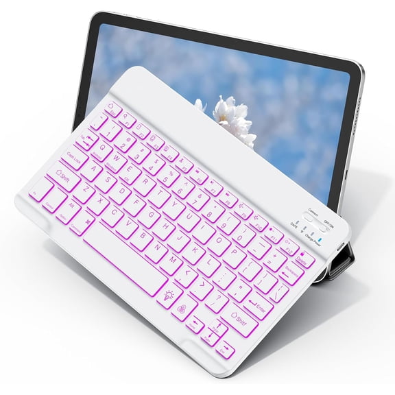 Wireless Keyboard for Samsung Galaxy Tab A11 A9 S10 FE S9 S10Lite Backlit