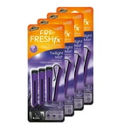 Armor All FRESHfx Car Air Freshener Vent Sticks, 4-PACK (16 Sticks) (Twilight Mist)