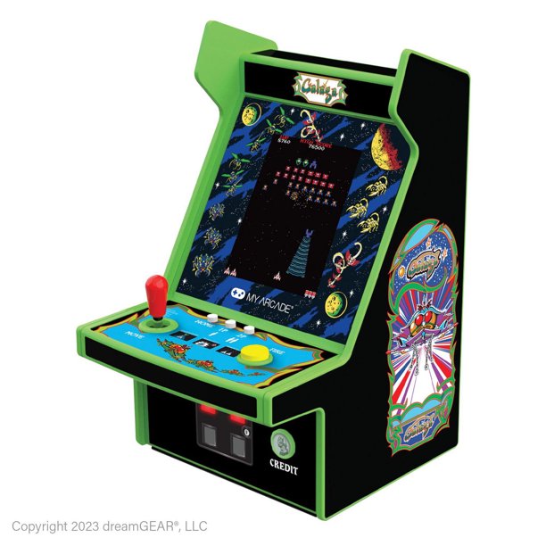中古Numskull1/4スケールGalaga ミニアーケードゲーム機 My Arcade - Galaga Micro Player Pro - Portable Retro Arcade