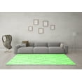 thumbnail image 3 of Ahgly Company Indoor Rectangle Oriental Green Industrial Area Rugs, 2' x 5', 3 of 4