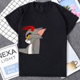 JHPKJJHPKJJHPKJCat Tom Mouse Jerry Cartoon Couple Classic Tshirt Summer