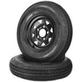 thumbnail image 1 of 2-Pack 5.30-12 5.30x12 530-12 Trailer Tires with 12" Rims, 5 Lug on 4.5" Bolt Pattern, 6PR Load Range C, Heavy Duty 5.30x12 5.3-12 Tires for Utility, Boat, Camper, Cargo Trailers, 1 of 6