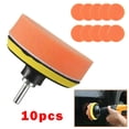 thumbnail image 3 of Achieve a Mirror Like Finish with 10 Pcs 75mm Car Polishing Sponge Orange Pad, 3 of 4