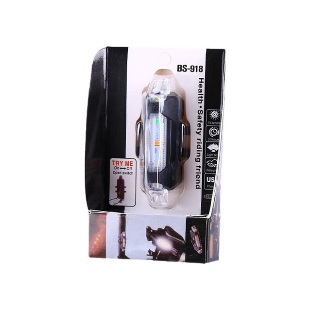 Bicycle Tail Light 4 Modes USB Rechargeable Mountain Light Cycle Bike Rear Light Lantern