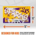 thumbnail image 4 of Franklin Sports WNBA LA Sparks Over the Door Basketball Hoop - Kids Indoor Basketball Hoop with Mini Ball - WNBA Fan Shop Mini Hoop for Bedroom + Office, 4 of 16