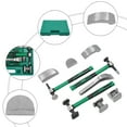 thumbnail image 3 of Auto Body Repair Tool Kit, Metal Hammer Crowbar Dolly Tool Car Sheet with Storage Carry Box, 3 of 7