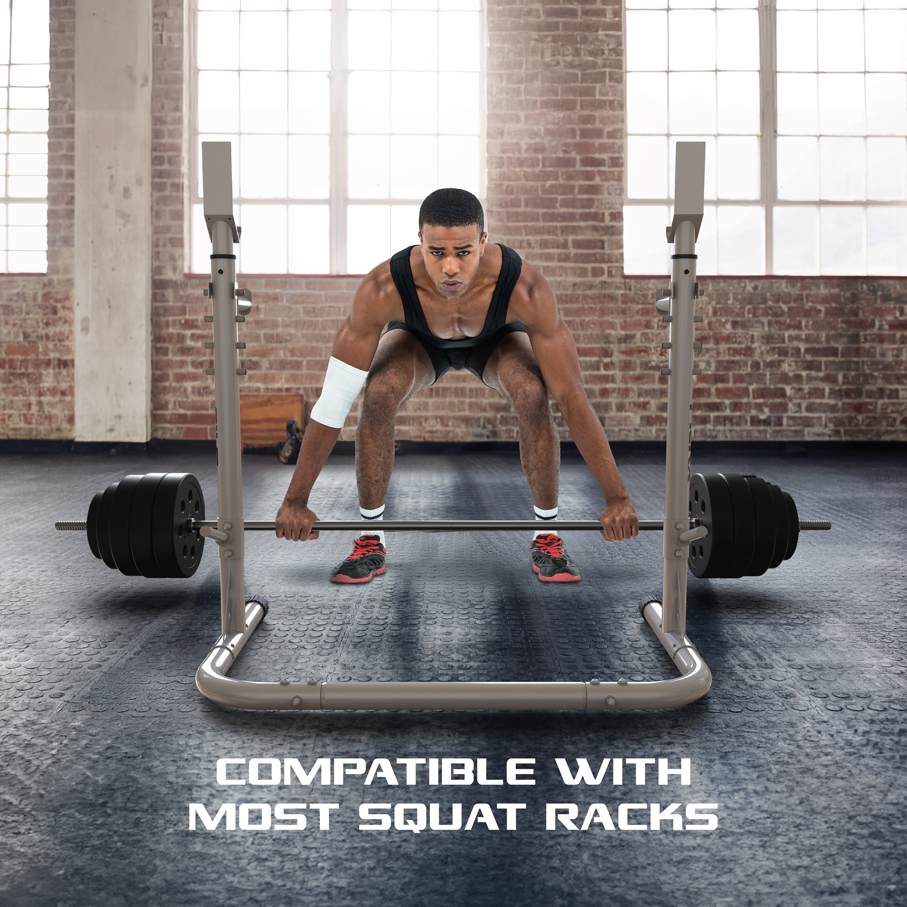 FitRx SmartBell Gym, 100lbs. Adjustable Dumbbells, Kettlebells and Barbell Weight Set, Metal Barbell