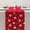 Red B, variant on YIMWNYI Christmas Star Table Runner, Velvet Polyester Table Flag, Holiday Decor, Snowflakes Pattern, Festive Dining Room Decoration, Suitable for Theme Parties and Special Events