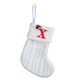 thumbnail image 2 of Calcetines Navideños de Punto, Bordado con Alfabeto Decorativo, Bolsa de Regalo Festiva, Medias de Lana para Decoración Navideña, Encantador Diseño de Enano, Navidad Blanca, Tamaño Mediano, 18 X 15 C, 2 of 2