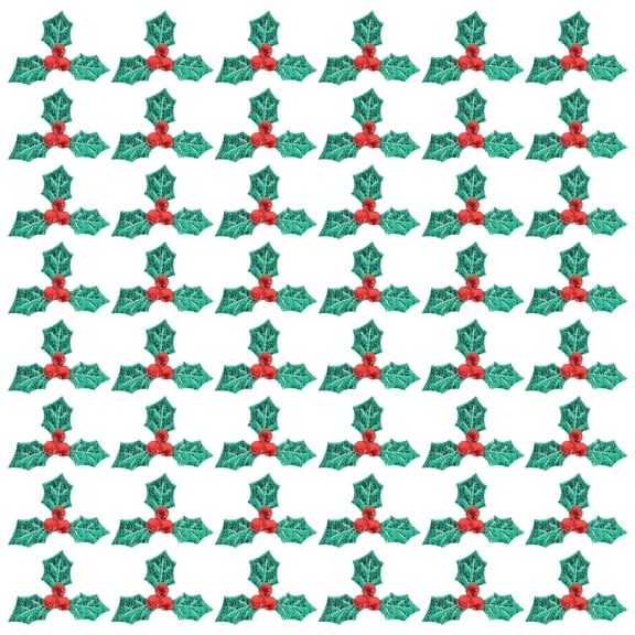 Gregiular Green Holly Leaf and Accessories for Holiday Decorations and Seasonal Projects