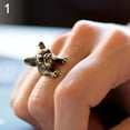 thumbnail image 3 of Womens Cute Animal Rings, Adjustable Retro Bulldog Openings Ring Unisex Animal Pit Bull Dog Punk Jewelry, 3 of 8