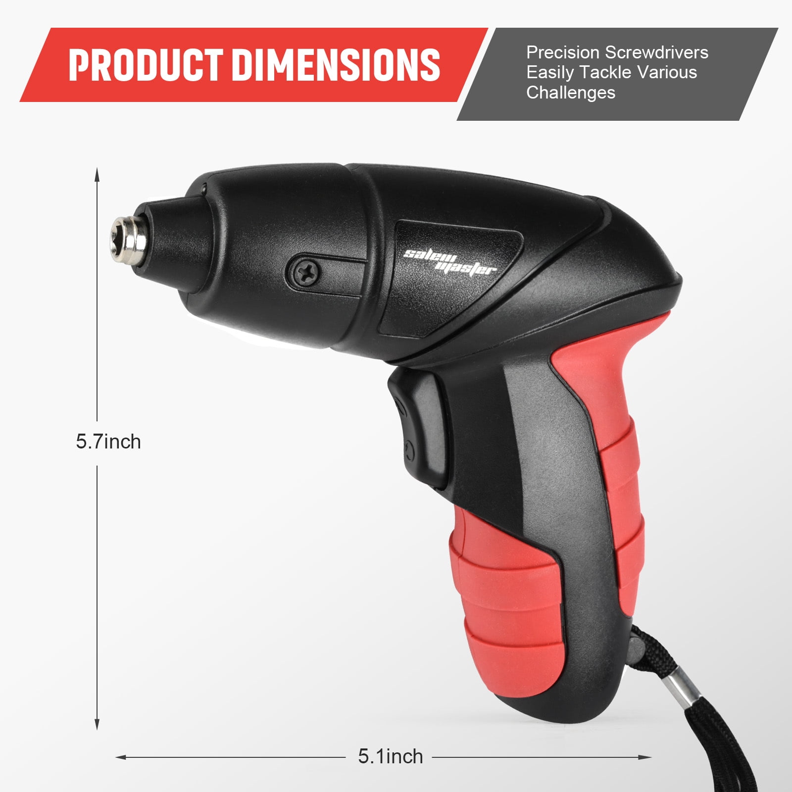 3.6V Small Power Electric Screwdriver Set, Rechargeable Cordless Power Screw Guns with Driver Bit Set
