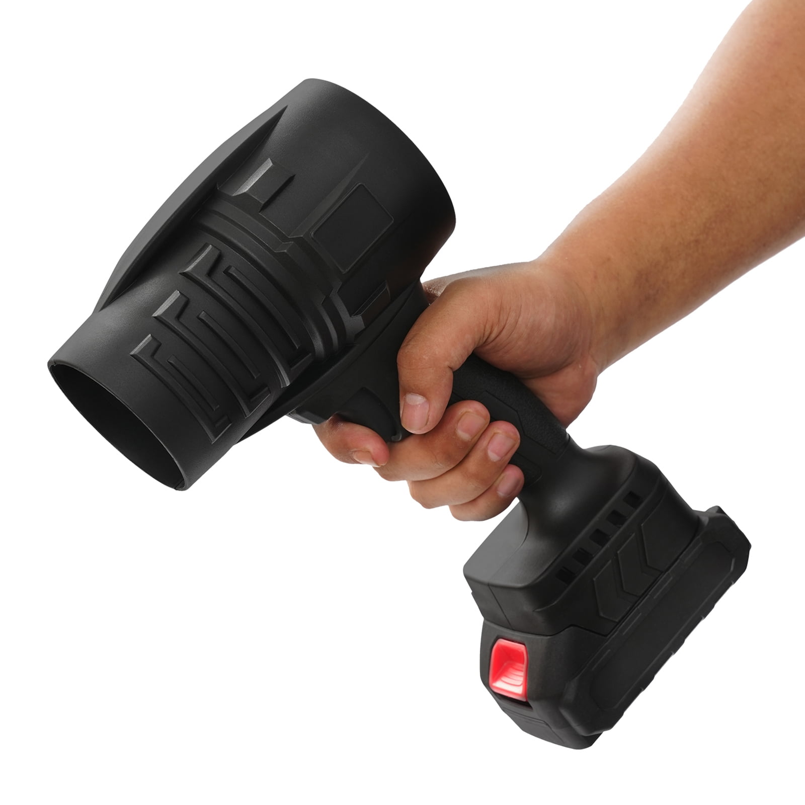 Cordless Leaf Blower with 2 Batteries, 21V Battery Powered Handheld Electric Blower, 25000RPM Mini Power Blower for Car Detailing, Snow Removal, Yard Cleaning, Deck & Patio, with Hard Storage Case