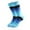 Light Blue, variant on Babysbule Mens Socks Men's Long Socks Striped High Waist Casual Trendy Socks