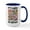 White/Navy Inside, variant on CafePress - Nerf Or Nothin Camo Mugs - 15 oz Ceramic Large White Novelty Mug
