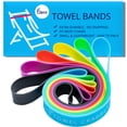 thumbnail image 1 of Towel Bands, paquete de 6 sillas de playa, piscina y crucero, 1 of 1