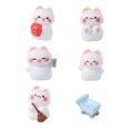 thumbnail image 4 of unbranded 6Ud Figurines Pequeñas De En Resina Adorable Única Para Hogar Y Oficina Color Surtido, 4 of 7