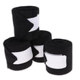 thumbnail image 1 of 4 Pcs Bandes de Protection pour Jambes de Cheval, Noir, 1 of 10