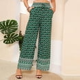 thumbnail image 4 of Pantalones anchos de pierna ancha para mujer, 4 of 5
