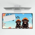 thumbnail image 4 of Best Pug Dad Ever Happy Father's Day Desk Mat Full Keyboard Mouse Pad Dog Lover Gifts Large Mousepad - 02006, 4 of 5