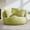 Green, variant on MDAQMD 46.65"Oversized Bean Bag Chair,Bean Bag Chairs for Adults Beige,with Pillows Corduroy Upholstered Beanbag Sofa, with Pull Ring Fluffy Bean Bag Chair,Lazy Sofa Chair for Living Room