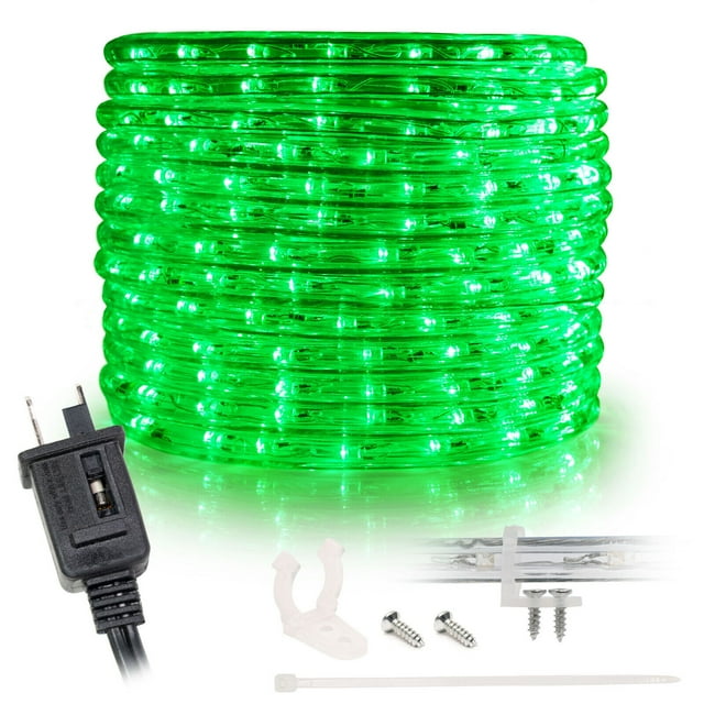 10' 20' 25' 50' 100' 150ft Outdoor LED Rope Light Water-Resistant Extend to 300' - Walmart.com