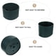 thumbnail image 2 of Estante para copas de vino de vidrio, soporte de metal, estante de acero inoxidable para debajo del gabinete, copas de bar, 2 piezas, 2 of 5