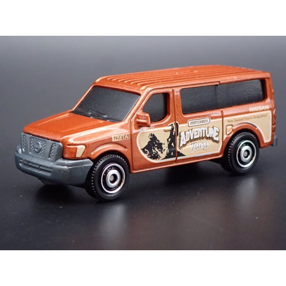 Open Box 2012-2021 NISSAN NV VAN ADVENTURE TOURS W HITCH 1:64 SCALE DIECAST MODEL CAR