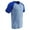 Light Blue/Royal, variant on Adult Bunt Light Weight Mesh Baseball Jersey