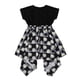 thumbnail image 3 of Vestido Para Niñas Ropa Para Niñas Bebés Trajes Para Niños Pequeños Estampado De Letras Moda Casual Pequeña Margarita Vestido Para Niños Negro Odeerbi LM103-3419, 3 of 9