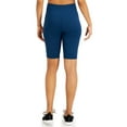 thumbnail image 5 of Ideology Women’s Essentials Sweat Set Biker Shorts, X-Small, Navy, 5 of 5