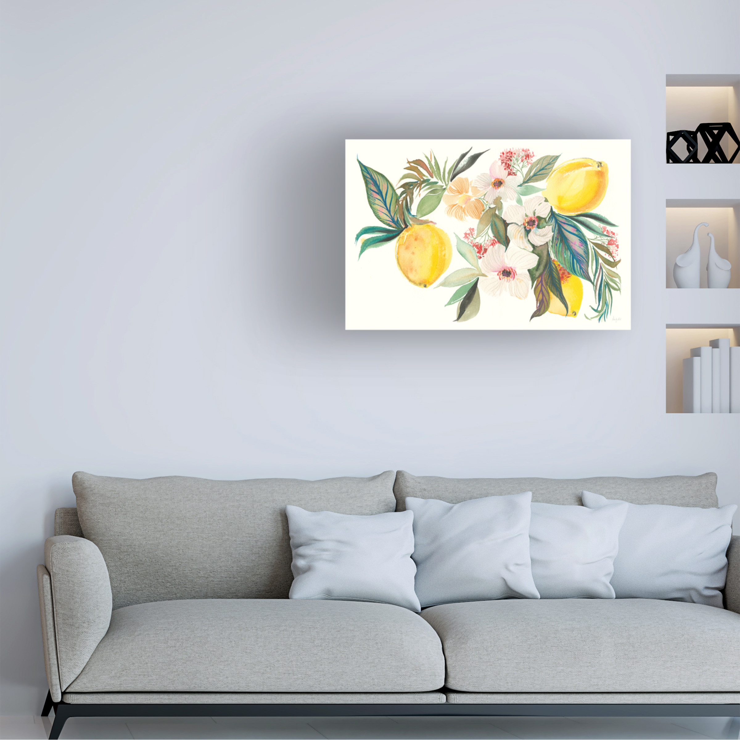 Kristy Rice 'Citrus Summer I' Canvas Art