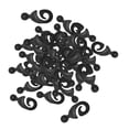 thumbnail image 3 of 50 ganchos para cortinas de cenador, kit de cortinas de dosel, resistentes a la corrosión, deslizamiento suave, accesorios para exteriores, ganchos, 3 of 8