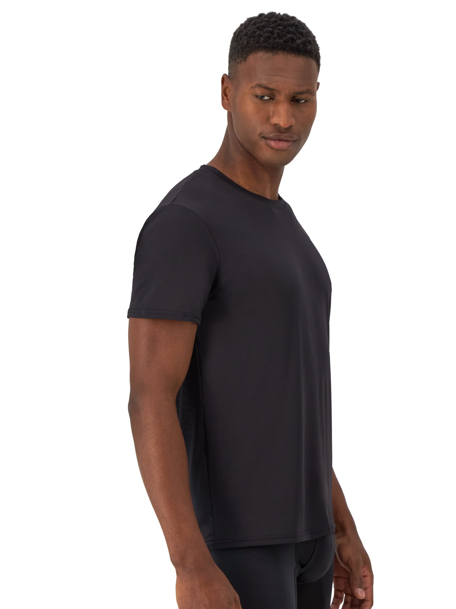 Moves Men’s X-Temp Dyed Mesh Crewneck T-Shirt, Assorted, 3-Pack